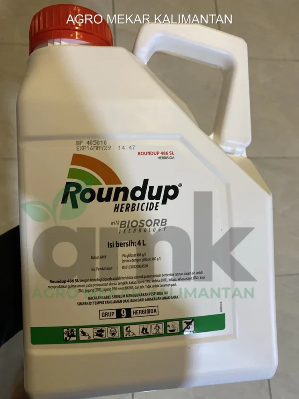 Roundup Pembasmi Rumput Liar Sangat Efektif 4 Liter