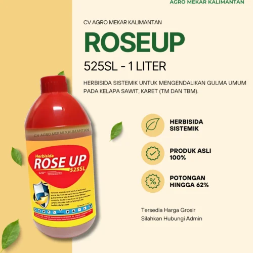 Rose Up 525SL Herbisida Sistemik Pengendali Gulma 1 Liter