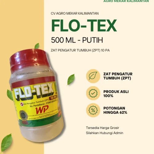Flotex Putih ZPT Vitamin Perangsang Stimulan Karet Getah 500 mL