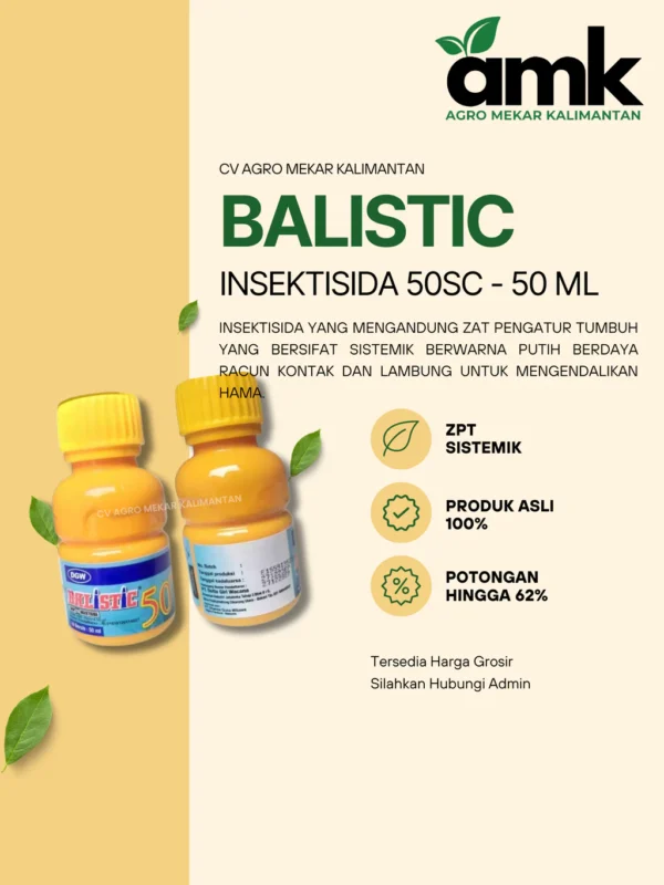 Balistic Insektisida Pembasmi Wereng Pengerek Batang 50 mL
