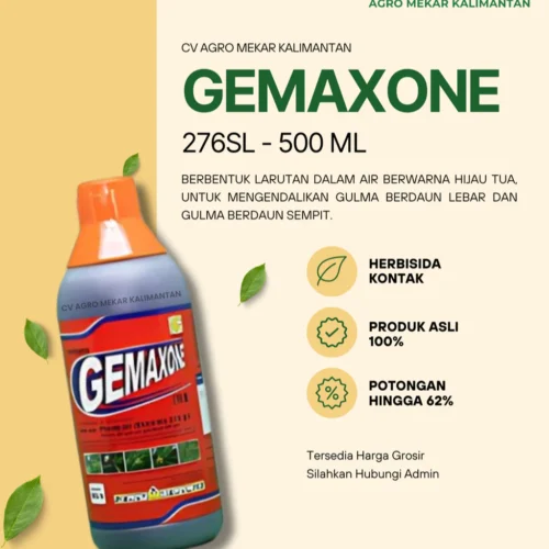Gemaxone Herbisida Kontak 276SL ORIGINAL 500 mL