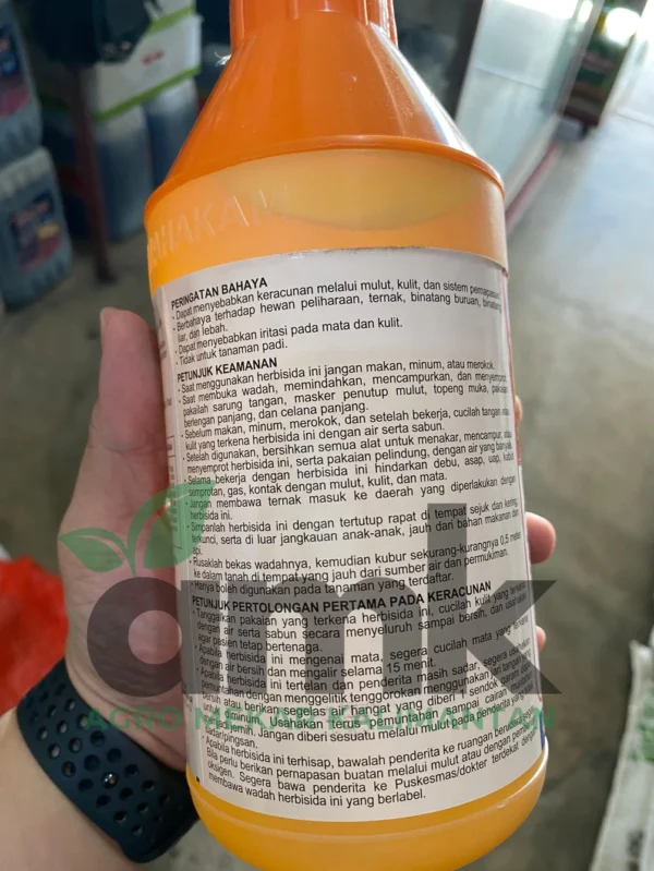 Promoris 250SL Herbisida Sistemik Selektif Gulma Berdaun Lebar dan Rumput Sawit 1 Liter