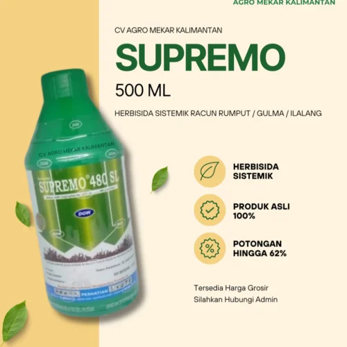 Supremo Herbisida Racun Rumput/Gulma/Ilalang Efektif 500 mL