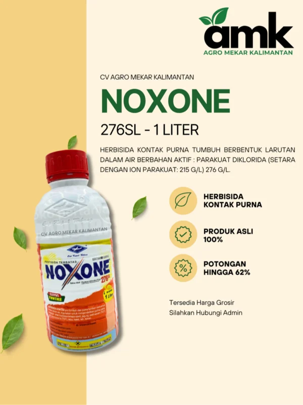 Herbisida Noxone (Paraquat 276SL) 1 Liter ORIGINAL