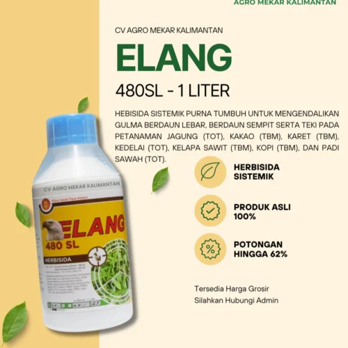 Elang 480SL Herbisida Sistemik Purna Tumbuh 1 Liter