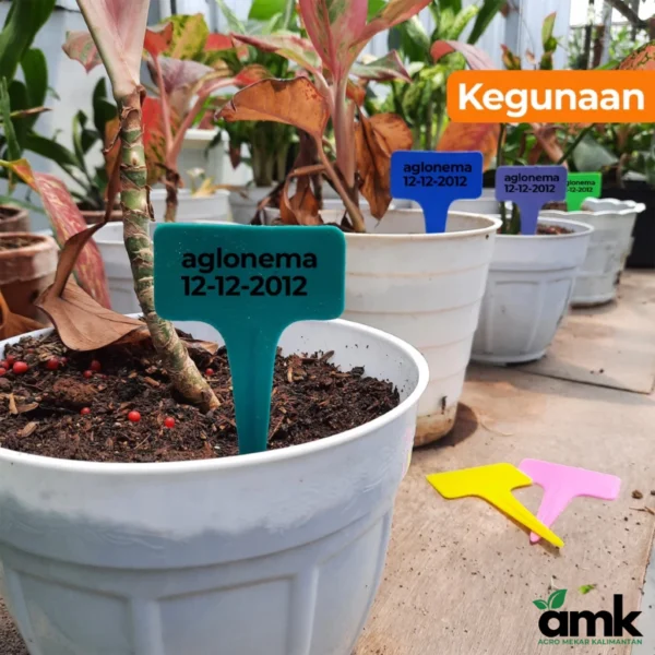 Purie Garden Label Tanaman Penanda Tanaman Name Tag Tanaman