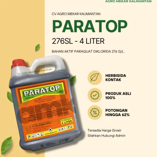 Paratop 276 SL Herbisida Kontak Pembasmi Gulma Rumput 4 Liter ORIGINAL