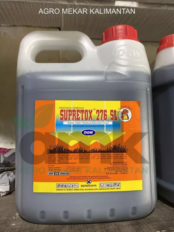Supretox Racun Rumput Gulma Kebun Sawit 4 Liter