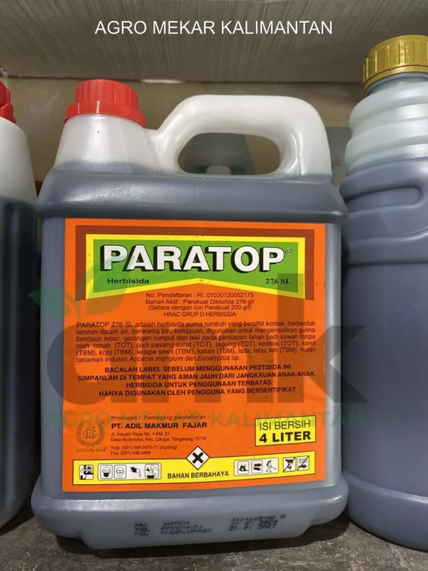 Paratop 276 SL Herbisida Kontak Pembasmi Gulma Rumput 4 Liter ORIGINAL