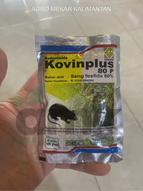 Kovinplus Racun Tikus Bubuk Ampuh Basmi Tikus 100 gr Original