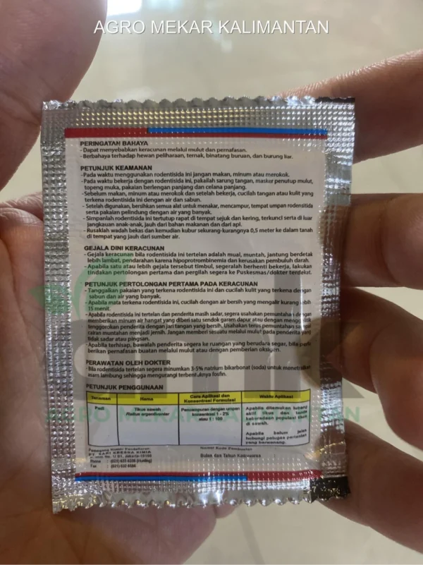 Kovinplus Racun Tikus Bubuk Ampuh Basmi Tikus 15 gr Original