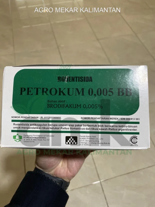 Petrokum Racun Tikus Paling Efektif Untuk Rumah dan Perkebunan 1 KG