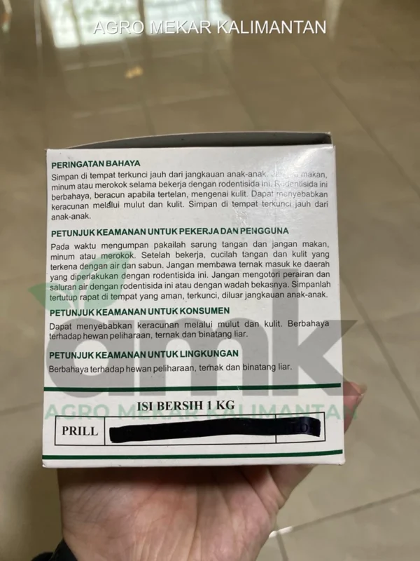 Petrokum Racun Tikus Paling Efektif Untuk Rumah dan Perkebunan 1 KG