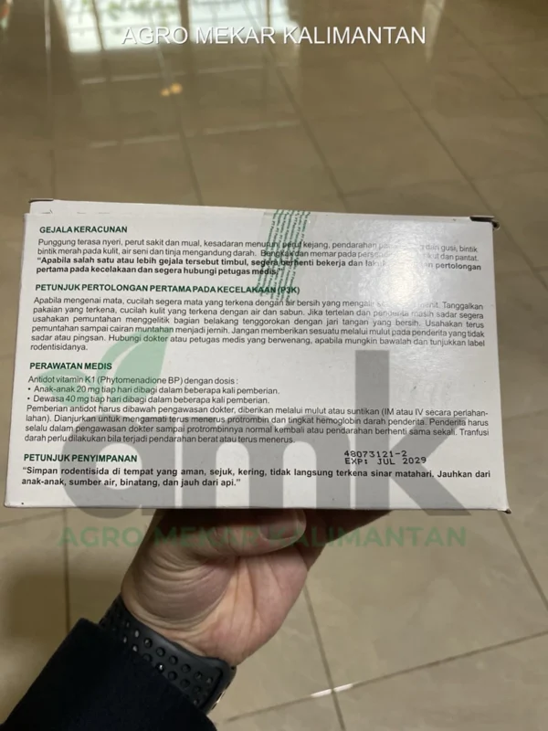 Petrokum Racun Tikus Paling Efektif Untuk Rumah dan Perkebunan 1 KG