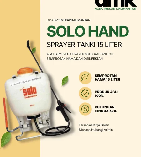 Solo Hand Sprayer Alat Semprot Kebun Manual 15 Liter