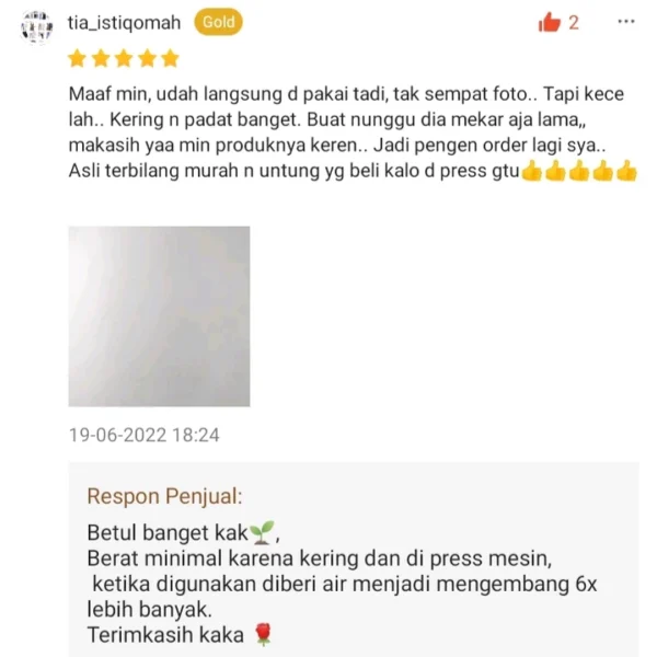 8 AGROPIN Media Tanam Cocopeat Mengembang 6x Dari Ukuran Semula
