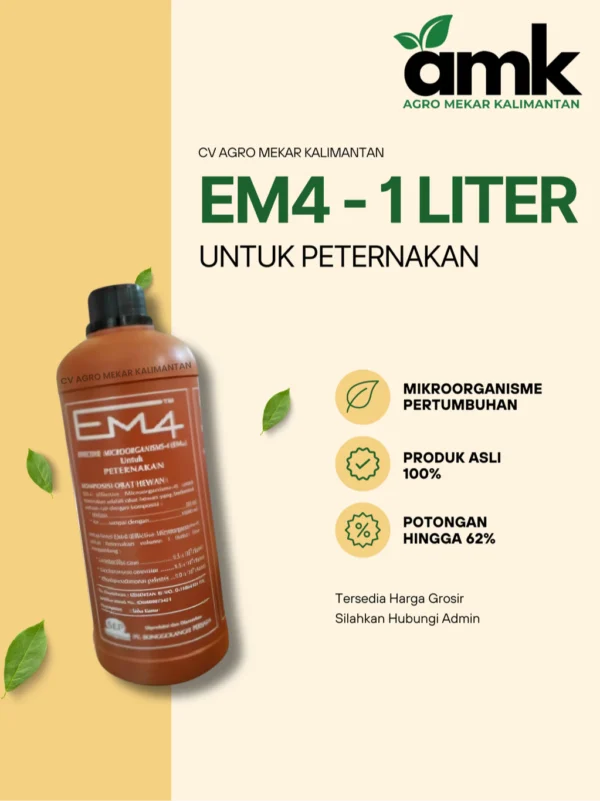 EM4 COKLAT MOLASE